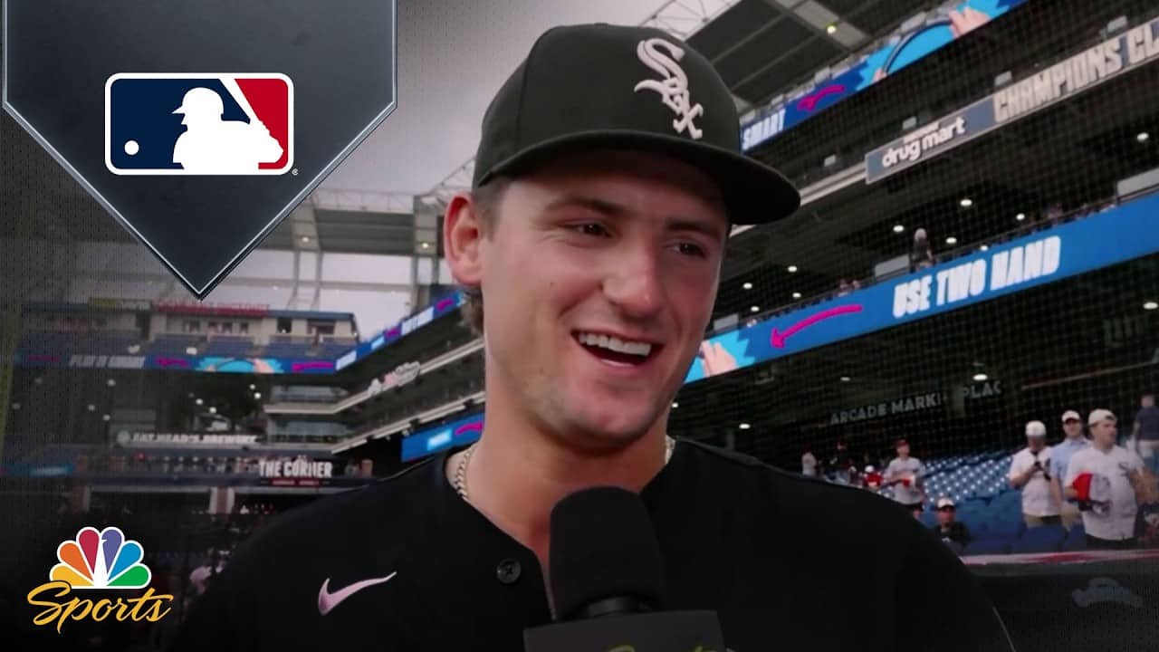 Colson Montgomery: White Sox played with 'urgency' vs. Guardians | Star-Spangled Sunday | MLB on NBC