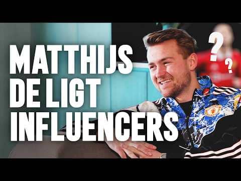 De Ligt Reveals His First Football Idol 👀🐐 | Influencers