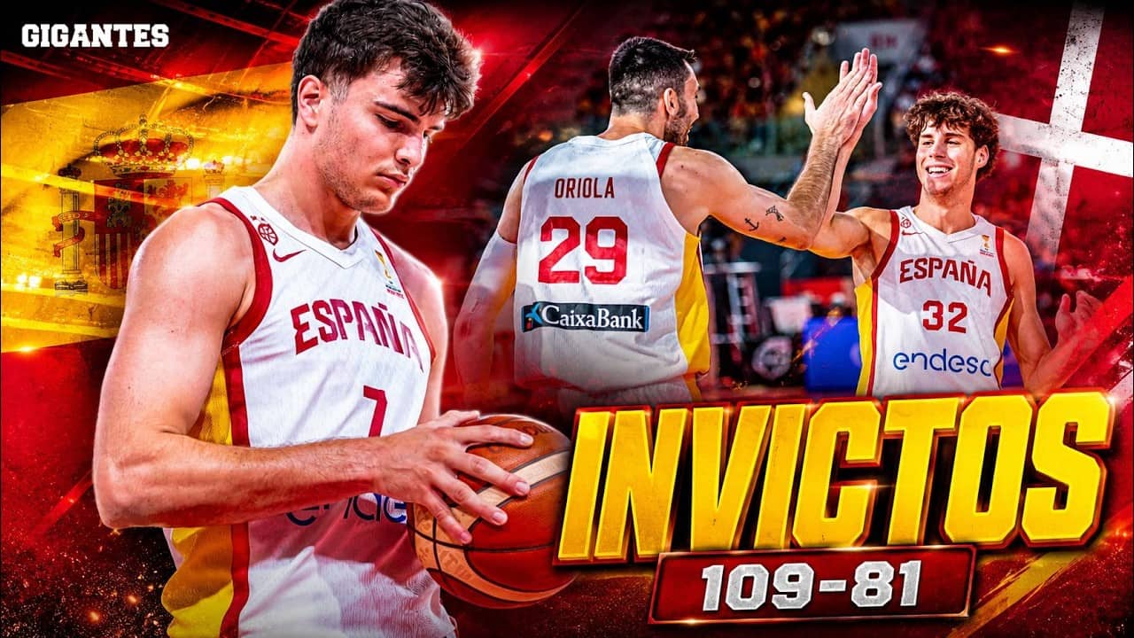 ESPAÑA ARRASA ANTE DINAMARCA Y SIGUE INVICTA EN LAS VENTANAS FIBA