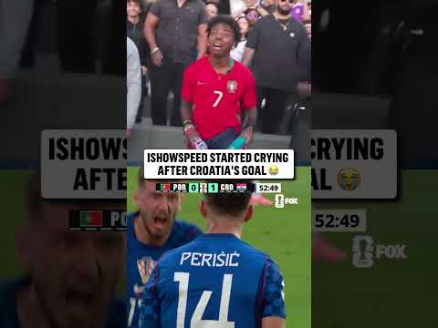 @IShowSpeed couldn't believe Portugal conceded first