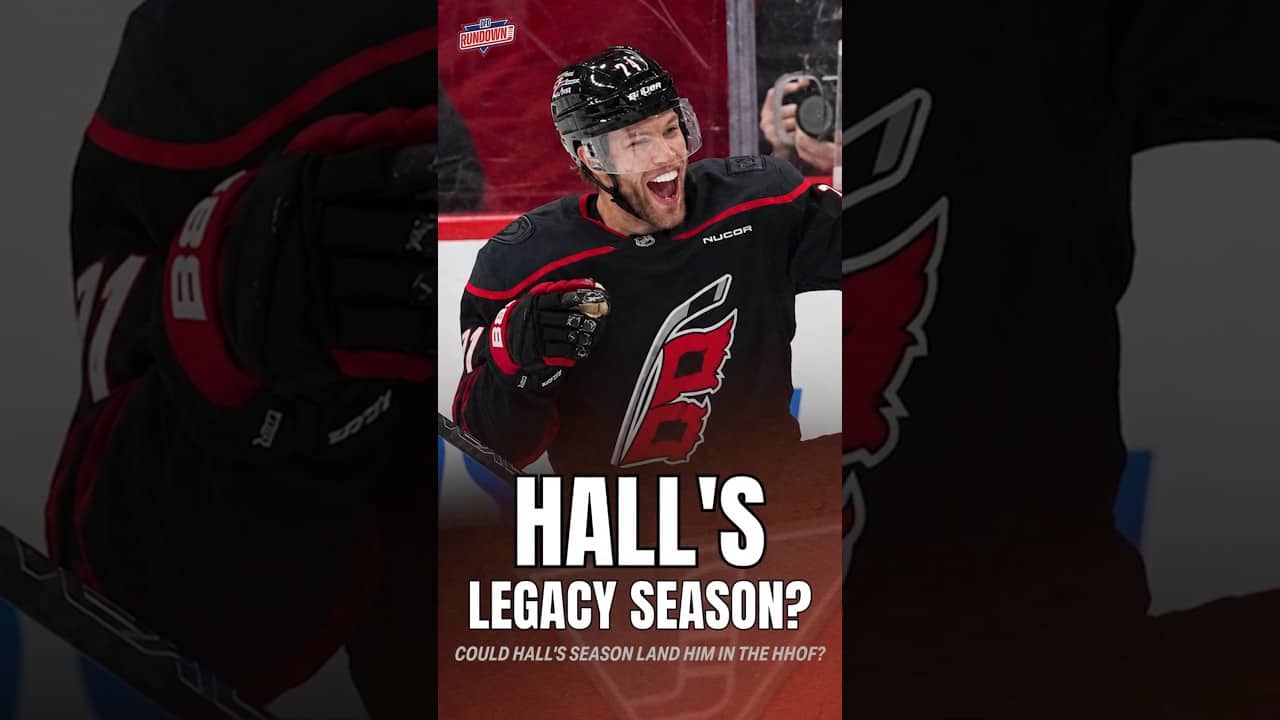 Would a Conn Smythe and Stanley Cup earn Taylor Hall a spot in the Hockey Hall of Fame?