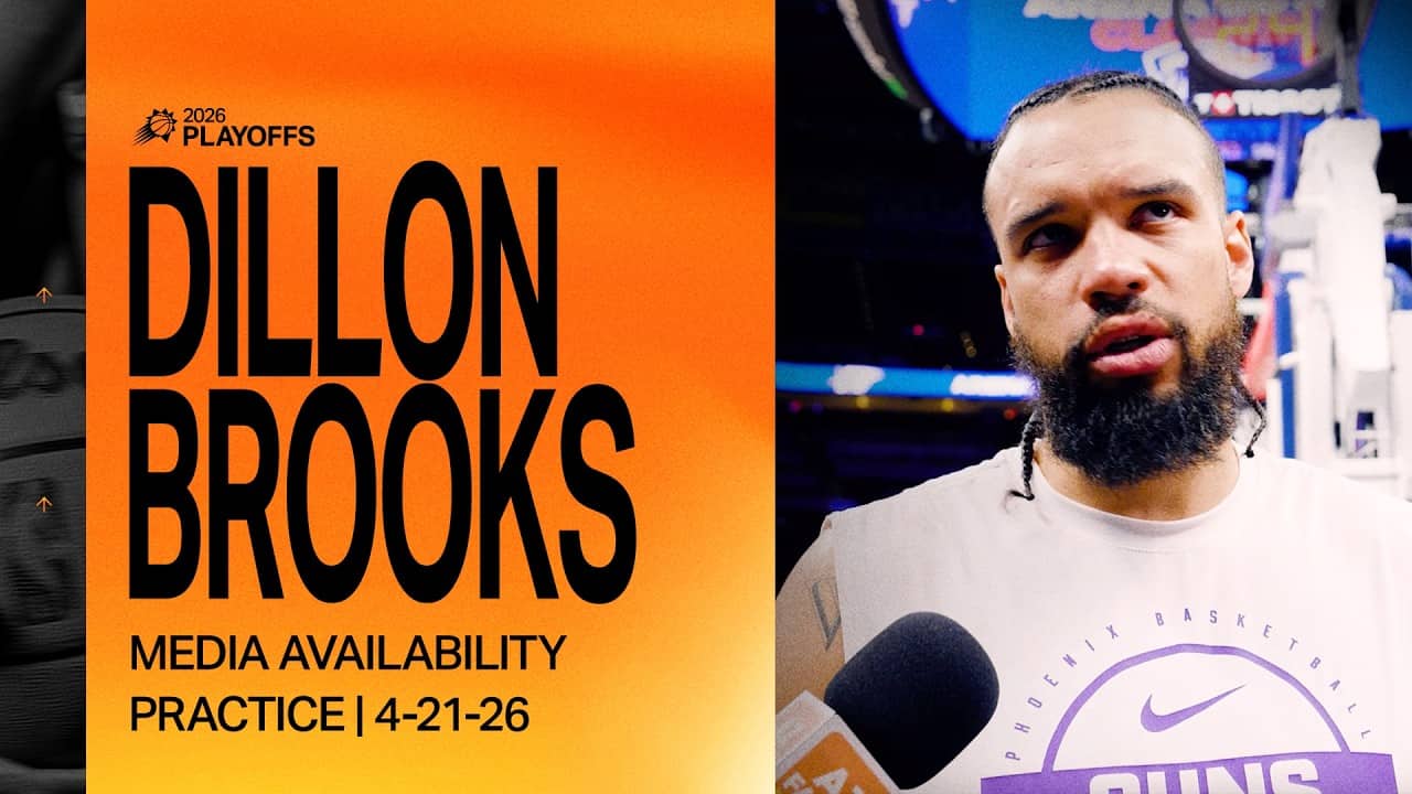 Dillon Brooks Practice Media Availability | Phoenix Suns | 4-21-26
