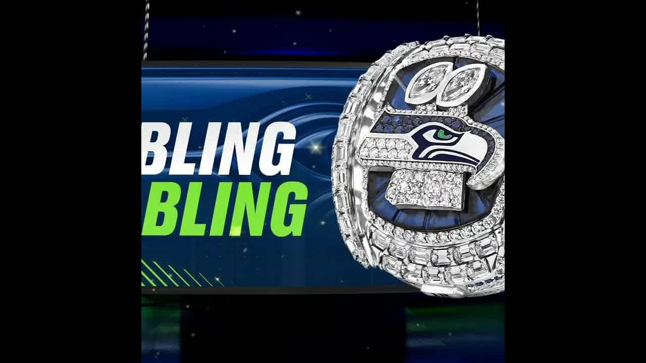 BLING! BLING! Seahawks receive their Super Bowl rings 🤩