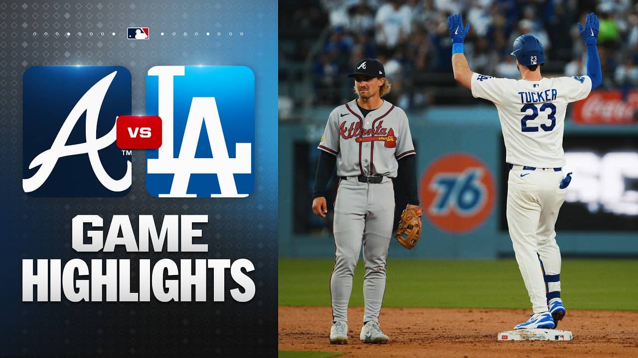 Braves vs. Dodgers Game Highlights (5/8/26) | MLB Highlights