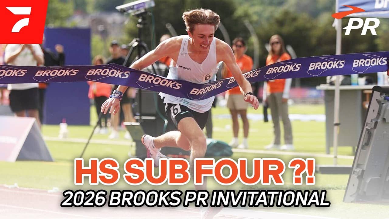 A SUB FOUR MILE?! High Schooler Breaks Four Minutes At The 2026 Brooks PR Invitational
