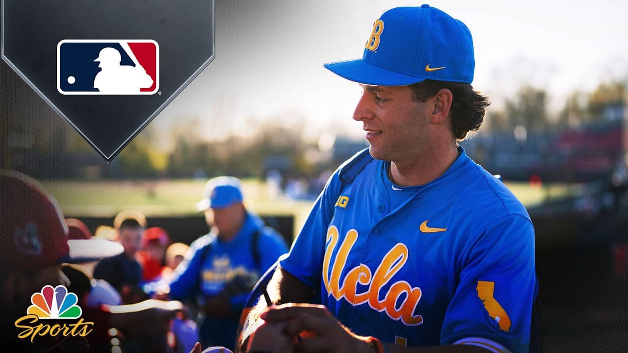 How potential MLB No. 1 pick Roch Cholowsky handles expectations | MLB Road to the Show | MLB on NBC