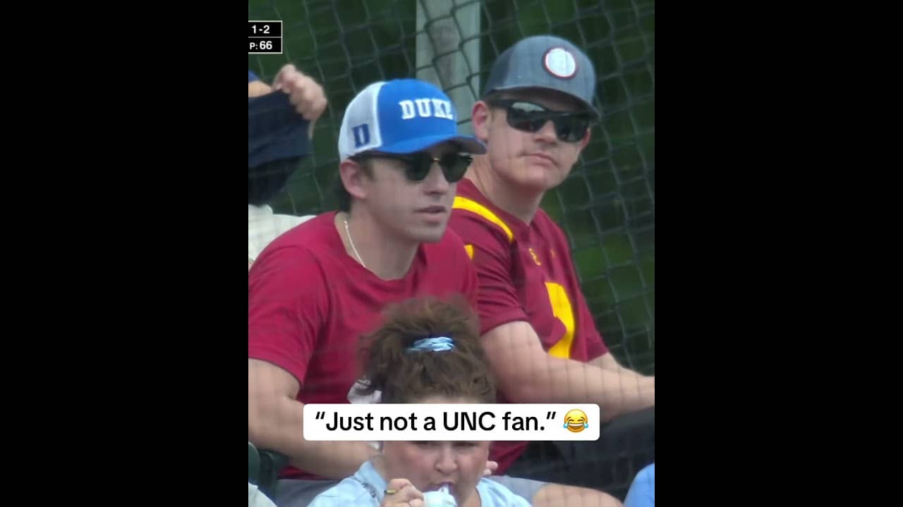 Elite-level hating at the USC-UNC Super Regional game