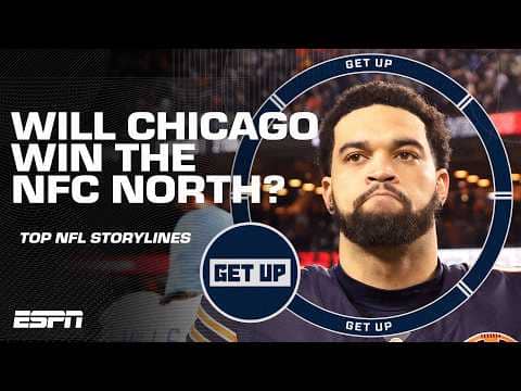 Can Eagles rookie Makai Lemon fill the A.J. Brown VOID? Will the Bears win the NFC North?! | Get Up