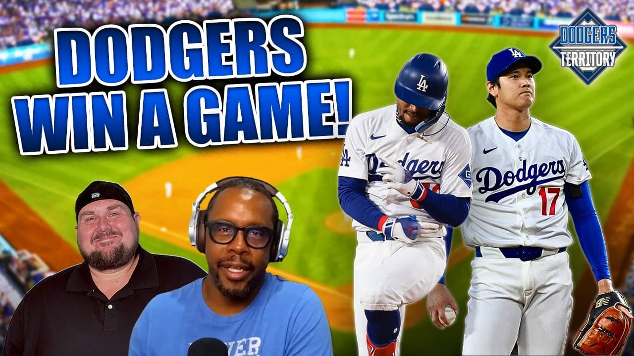 Dodgers Get Back in the Win Column! Shohei Ohtani Dominates!