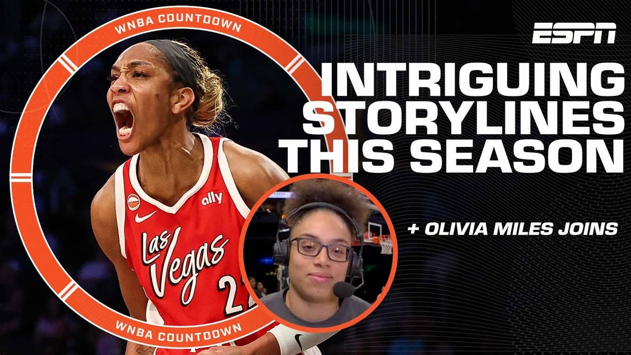 The most intriguing storylines 🏀 A'ja Wilson & Kelsey Plum are scoring machines 😤 | WNBA Countdown