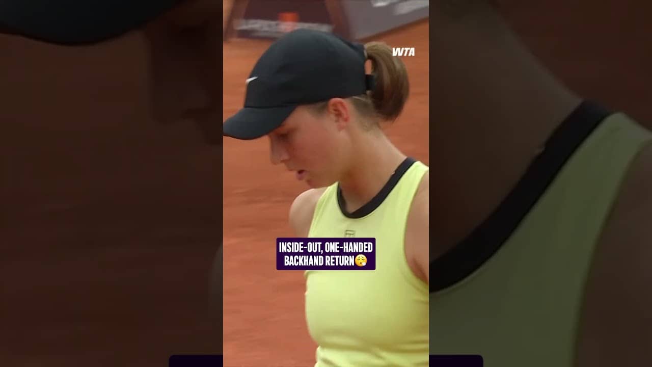 You know, just Lilli Tagger things 😮 #WTA #IBI26 #LilliTagger