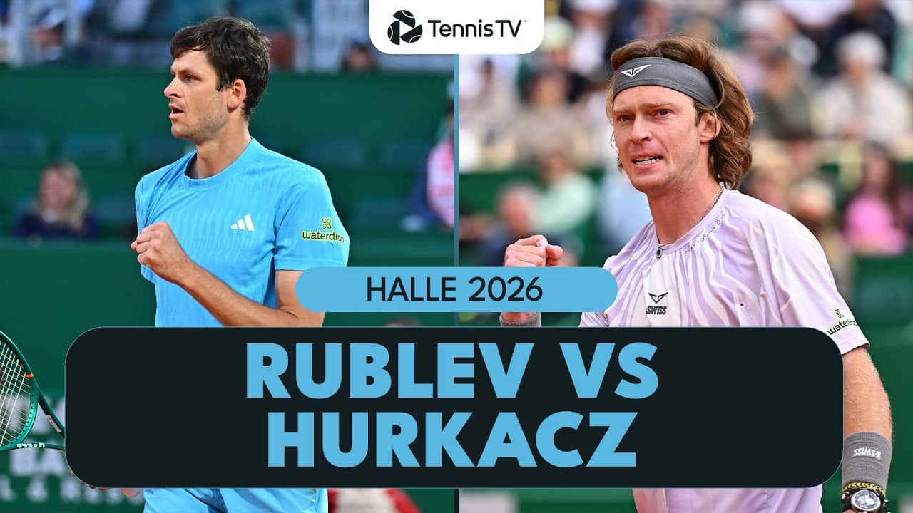 Andrey Rublev Takes On Hubert Hurkacz In Halle Round One 🎯 | Halle 2026 Highlights