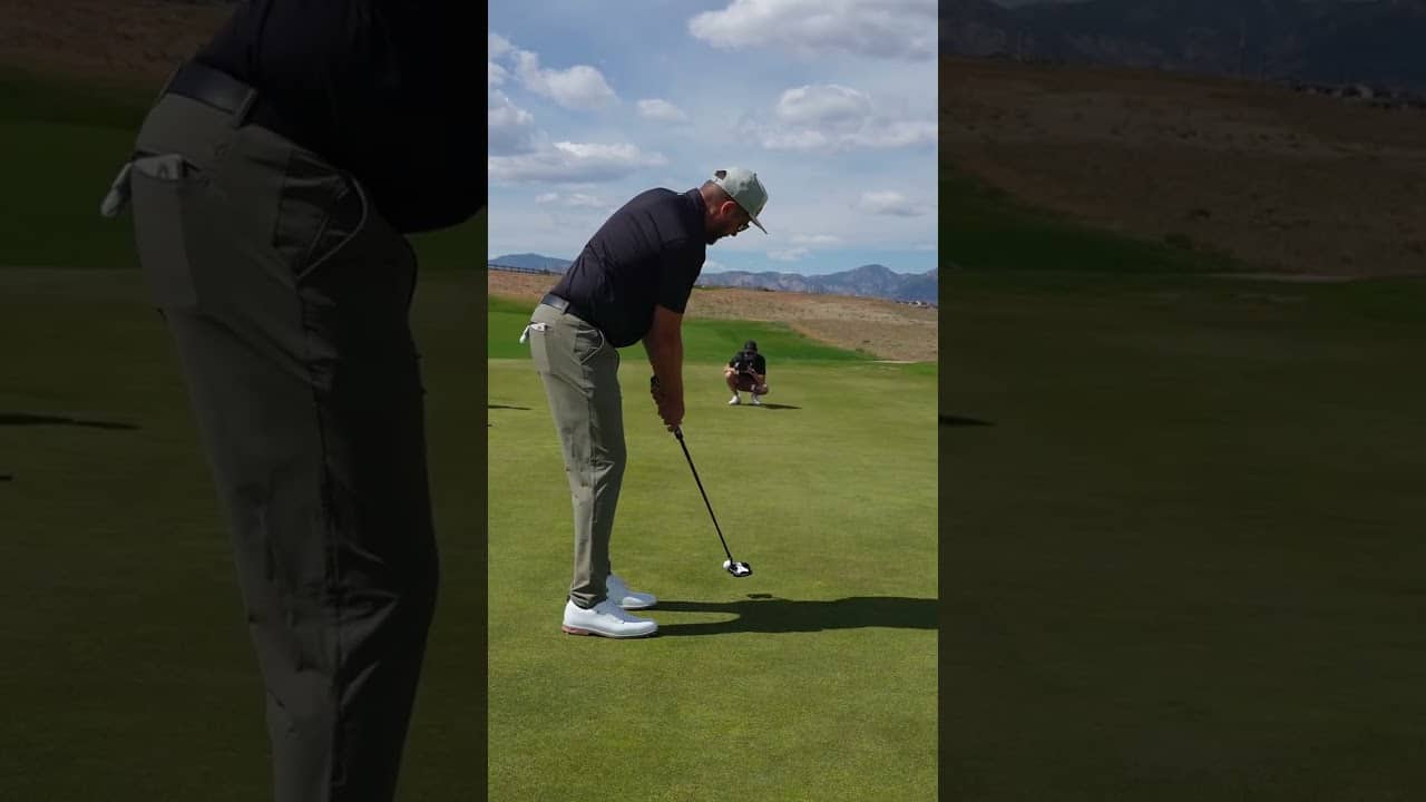 3 straight putts and Trevor had to hit the McGregor walk