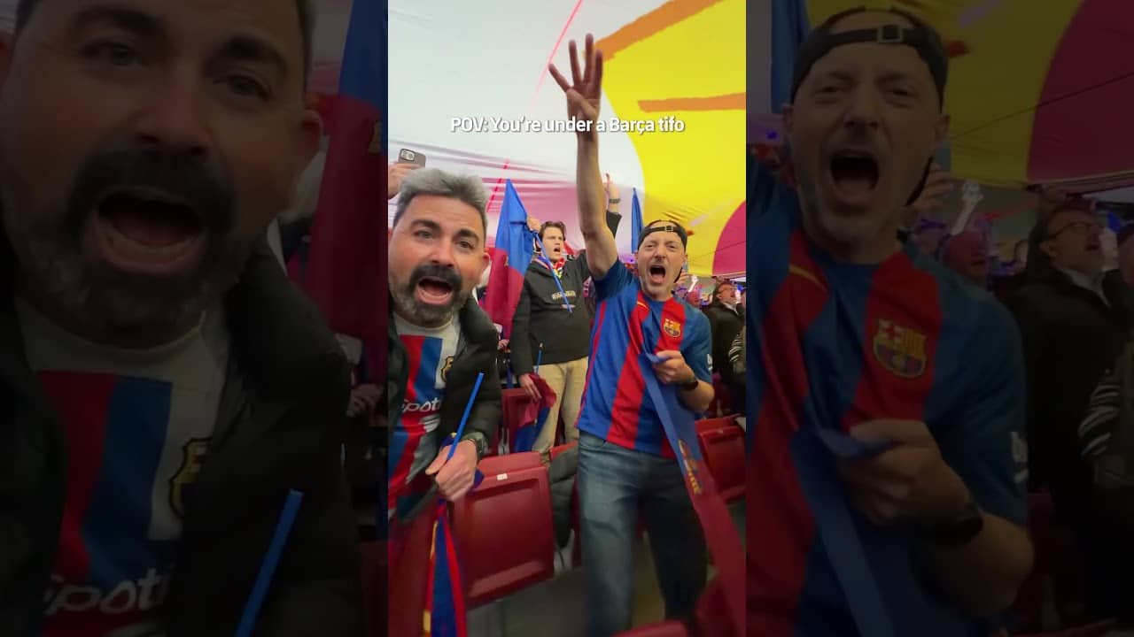 Goosebumps hit different at the Spotify Camp Nou ✨ #shorts #fcbarcelona