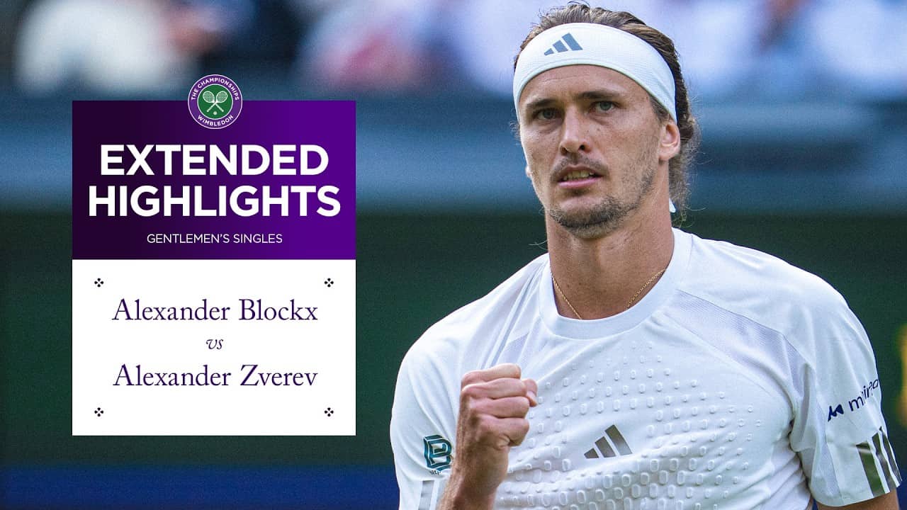 Masterful Zverev! 👏 | Alexander Blockx v Alexander Zverev | Extended Highlights | Wimbledon 2026