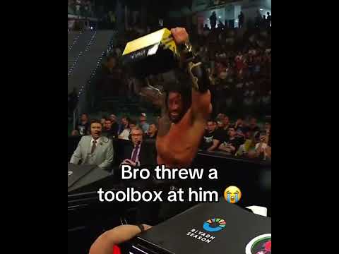 Smash a toolbox on his hand 🤯