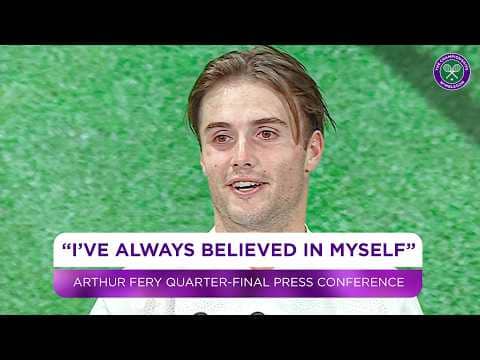 Arthur Fery on his amazing quarter-final win | Quarter-Finals Press Conference | Wimbledon 2026