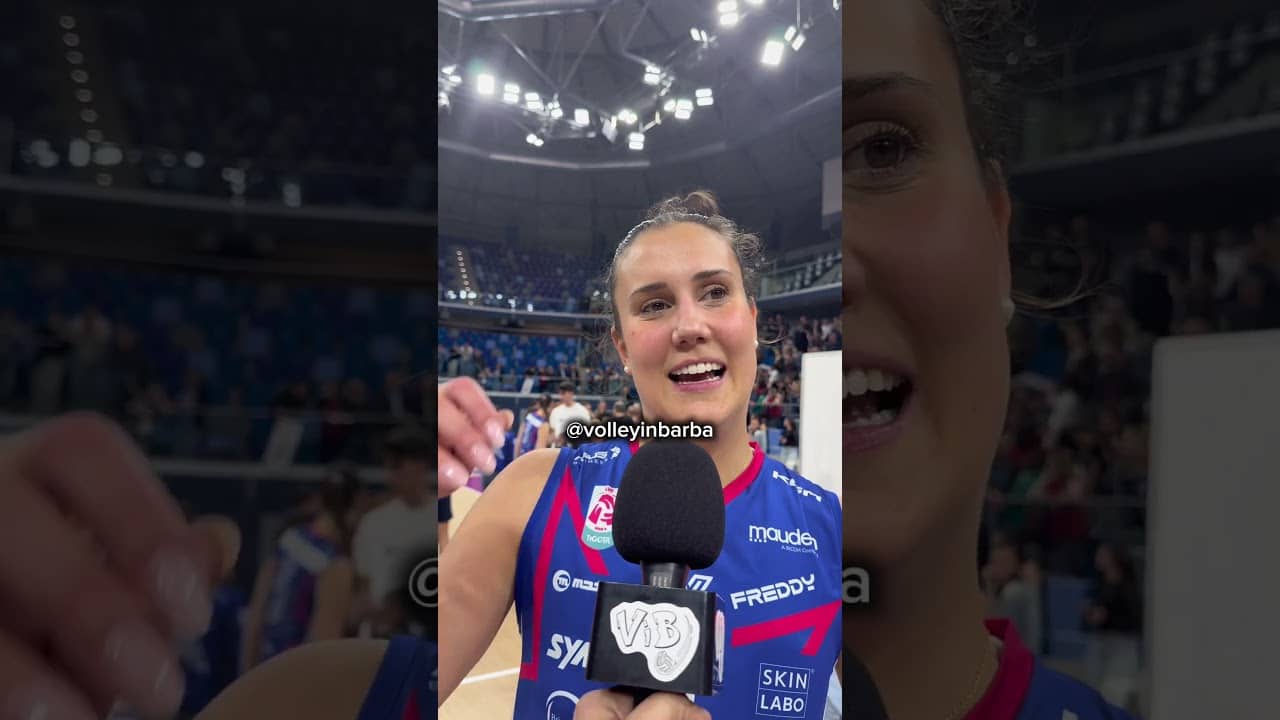 ➡️Anna Danesi commenta il passaggio in finale #volleyinbarba #volleyball #volley #pallavolo