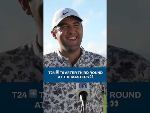 Back in the mix at Augusta 😂