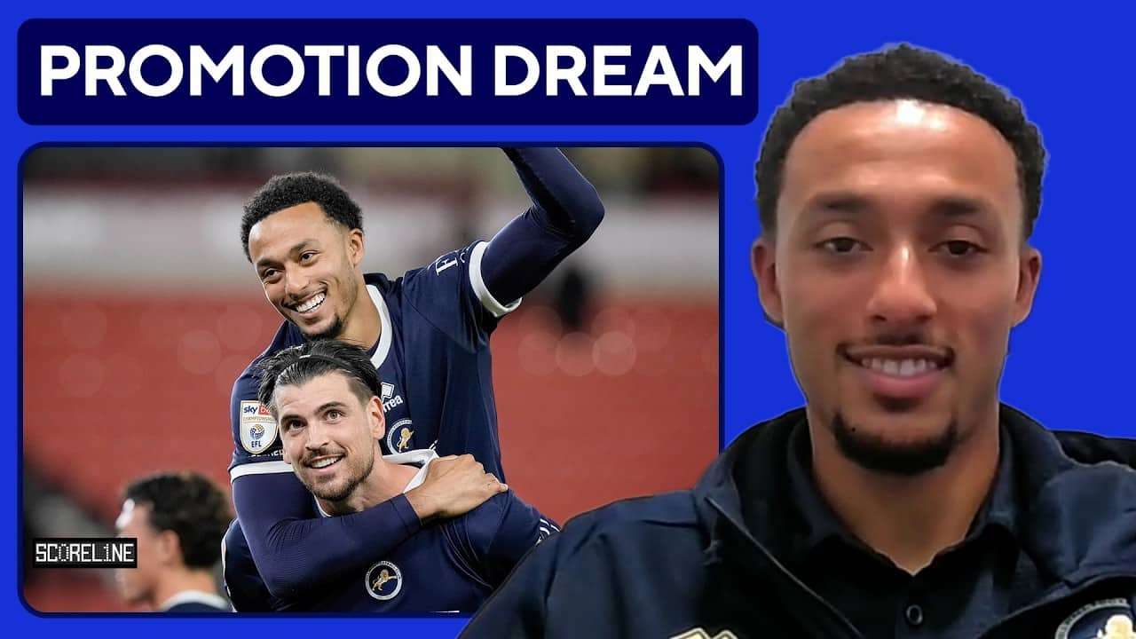 "It'll be history for the club" Millwall's Femi Azeez on the Premier League promotion race