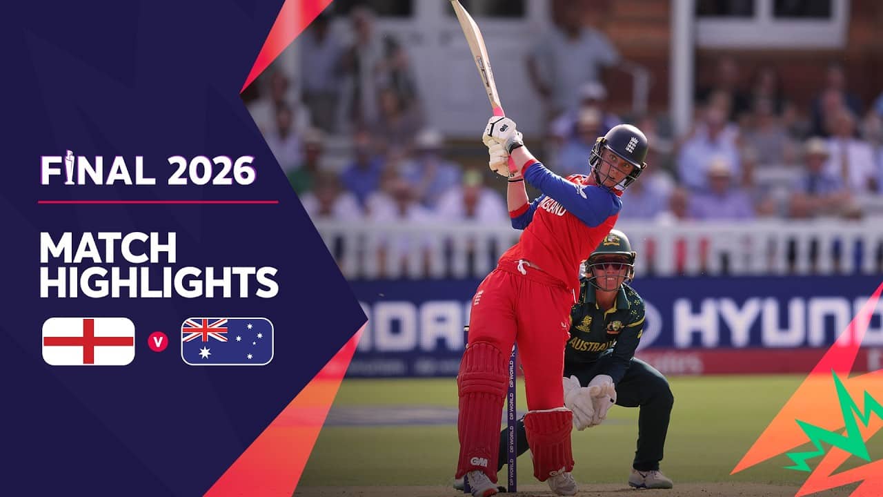 England v Australia | Match Highlights Final | Women's #T20WorldCup 2026