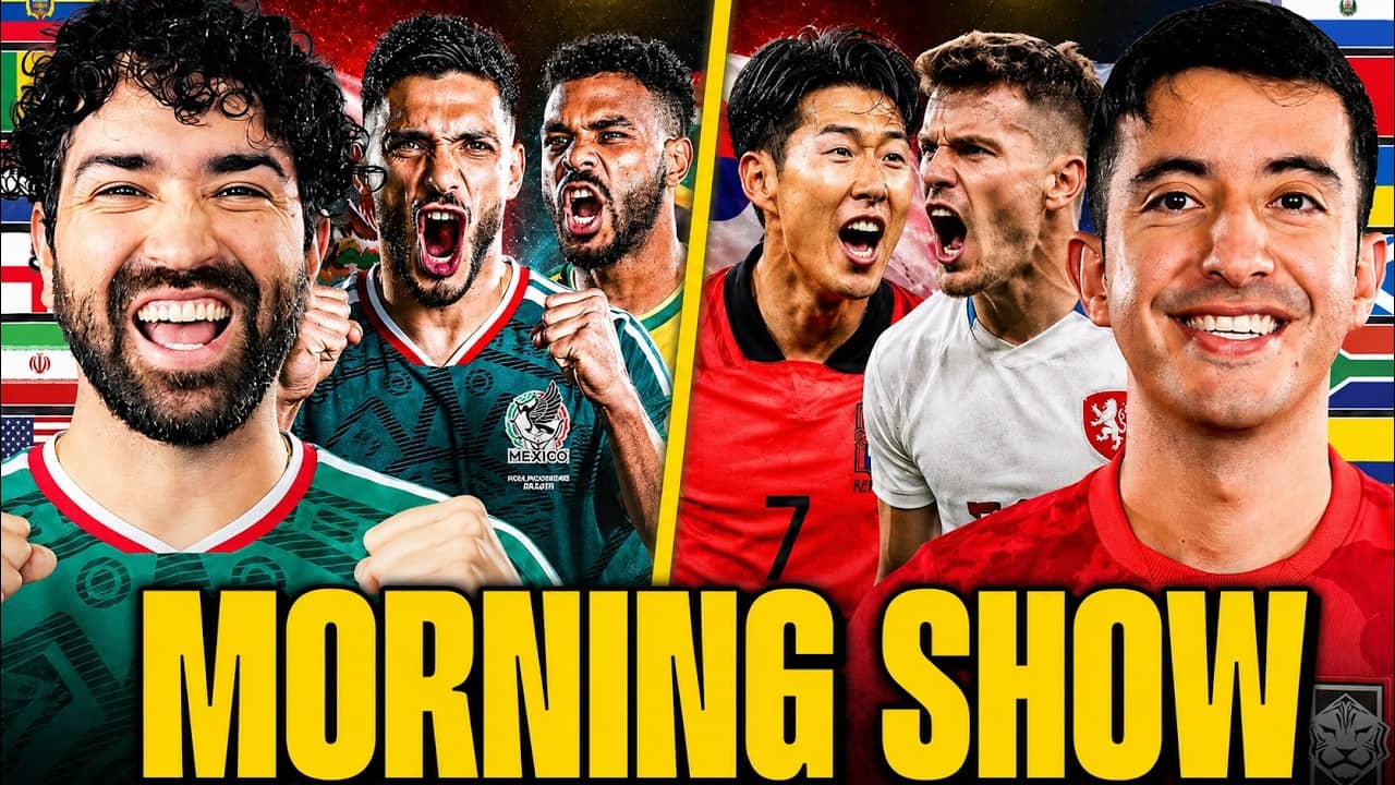 Morning Show: Will Mexico Defeat South Africa? South Korea vs. Czech Republic Preview!