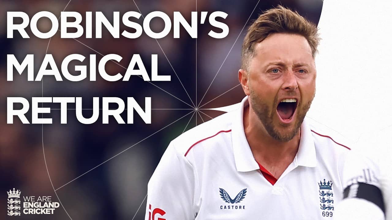 ☝️ Conway ☝️ Williamson ☝️ Ravindra | Ollie Robinson Takes 3 Wickets in 1 Over