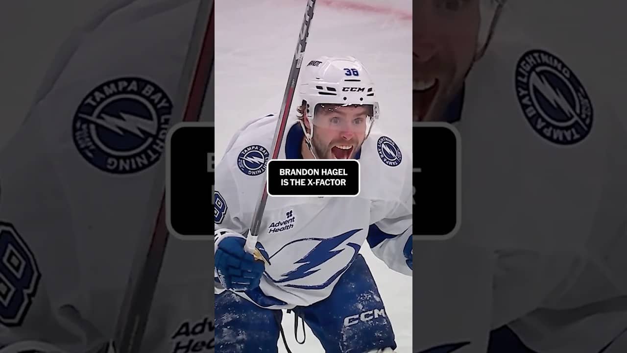 Brandon Hagel is causing havoc around the Canadiens’ net