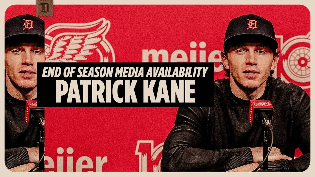 Patrick Kane Detroit Red Wings Season Ending Media | April 17, 2026