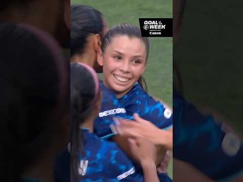 Melanie Top Bin Barcenas 🔥Here is this week’s @CanonUSA Goal of the Week! #nwsl #goal #soccer