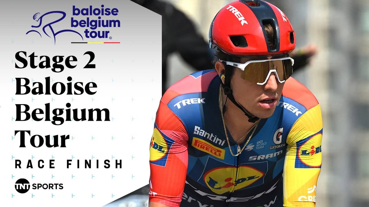 MESSY SPRINT! 👀 | 2026 Men's Baloise Belgium Tour Stage 2 Final KM's | TNT Sports Cycling