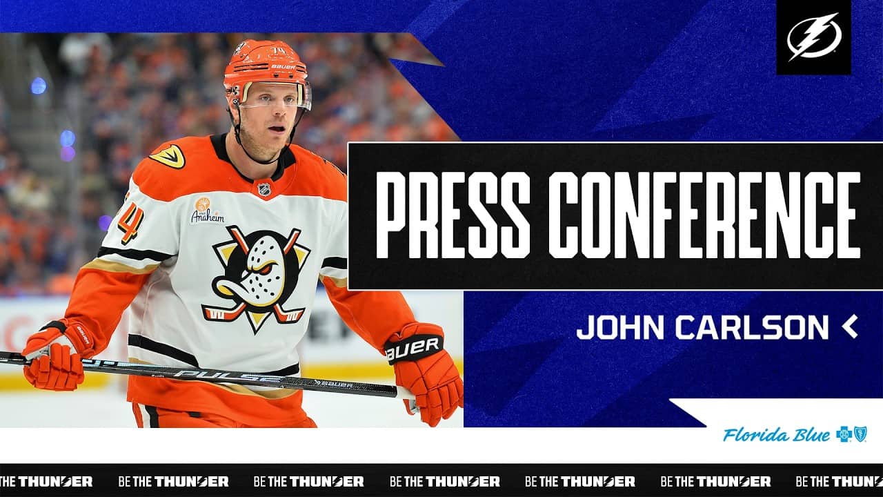 Live | John Carlson Press Conference