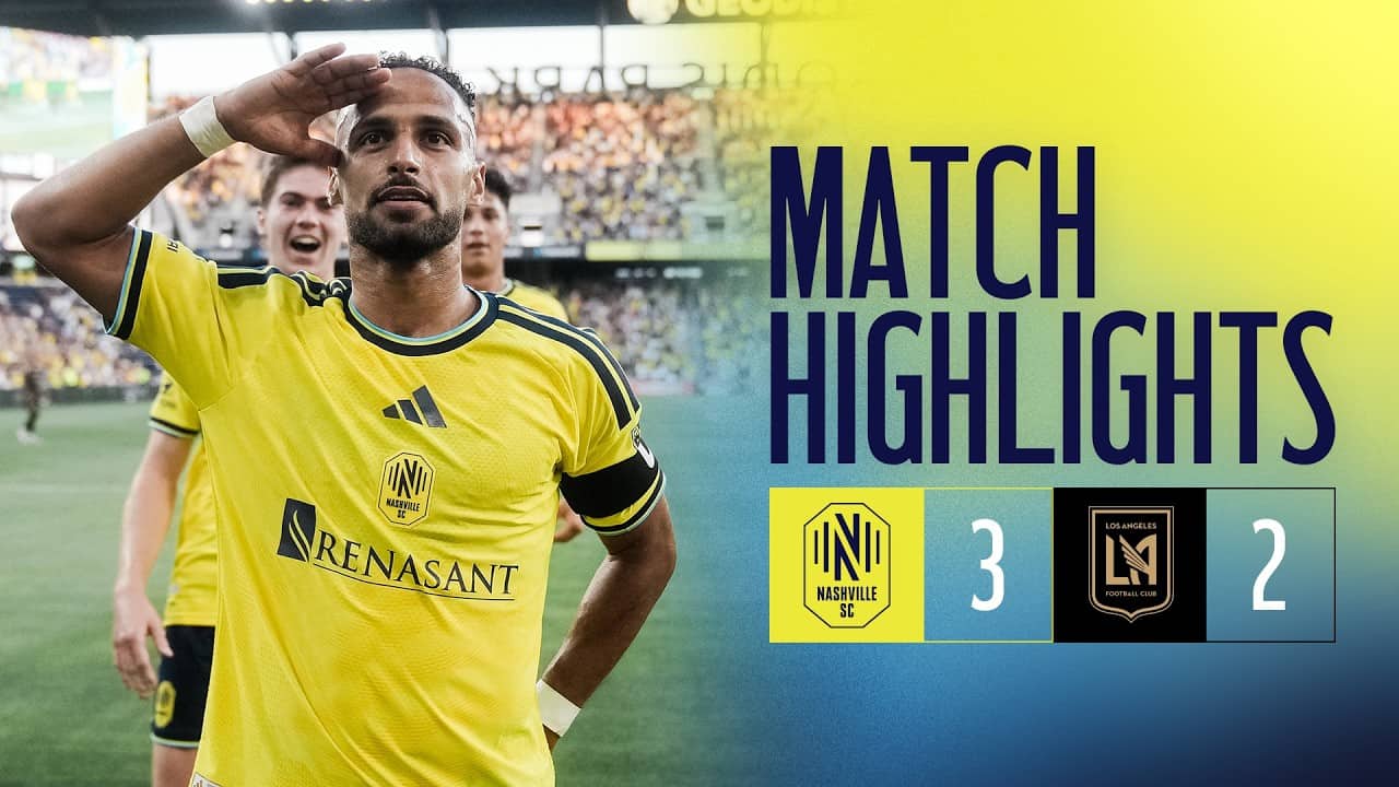 Nashville SC Take Top Spot in the League and Stay Unbeaten at Home | Match Highlights