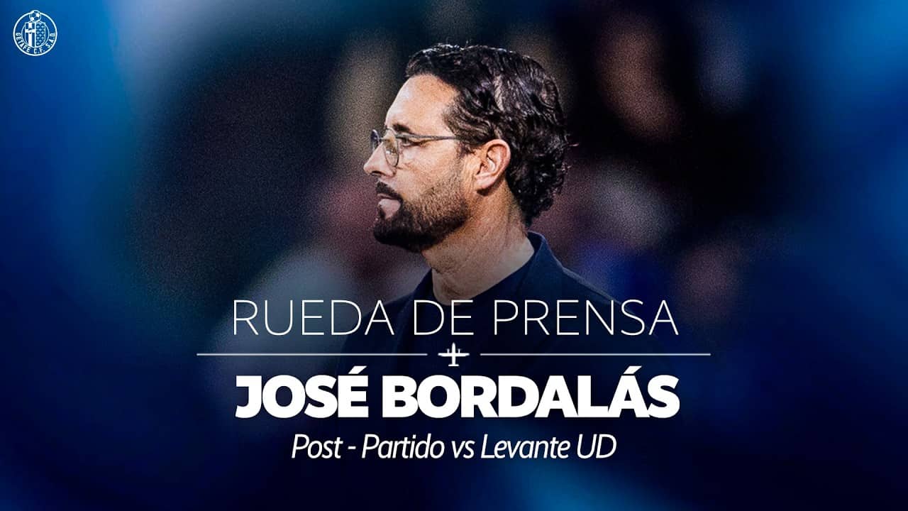 🎙️ JOSÉ BORDALÁS: "ESTAMOS DECEPCIONADOS PORQUE VENÍAMOS CON MUCHA ILUSIÓN" | RUEDA DE PRENSA LALIGA