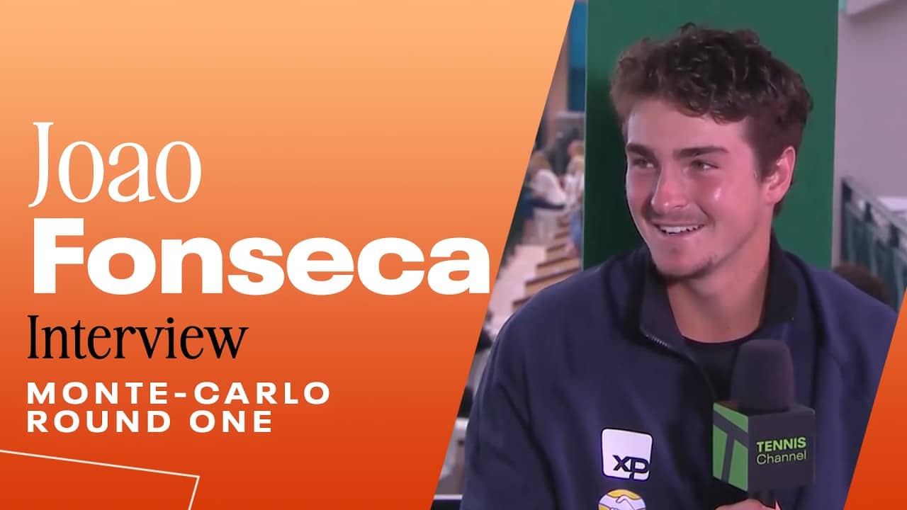 Joao Fonseca on his Monte Carlo Debut | 2026 Monte Carlo