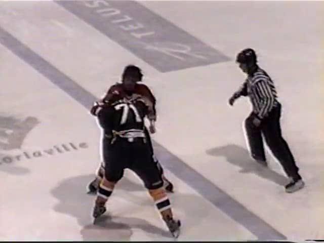 Ryan Hand vs Erick Lizon #QMJHL Mar 18/05