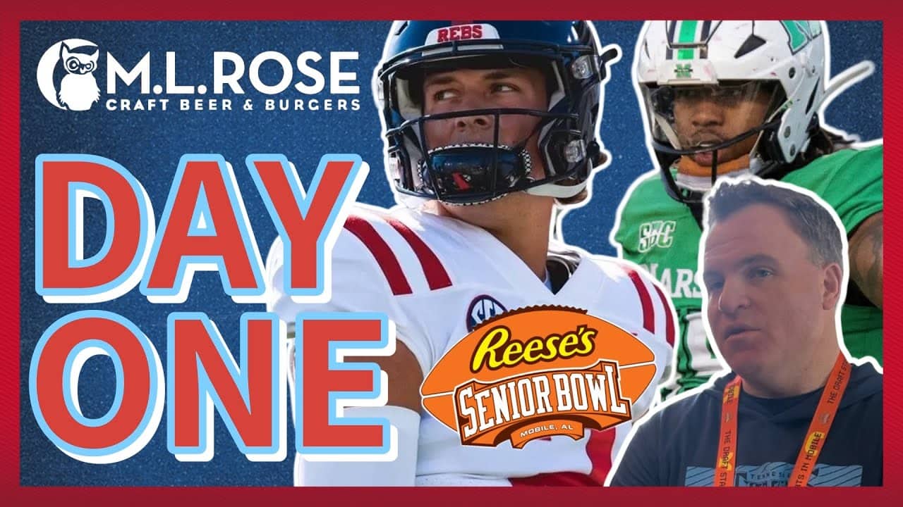 LIVE FROM THE SENIOR BOWL: Thoughts From Tennessee Titans Brass and Recapping Day One Of Practice!