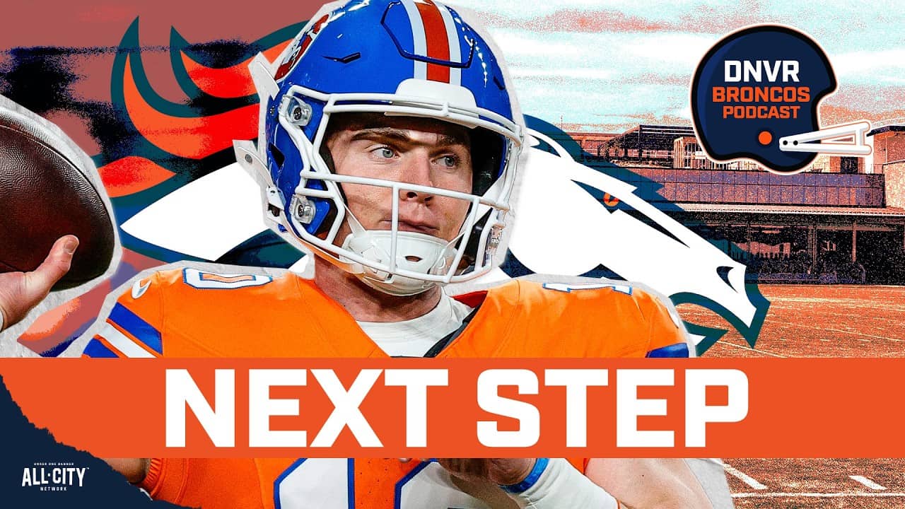 Bo Nix takes another step in the Denver Broncos’ final practice of the offseason