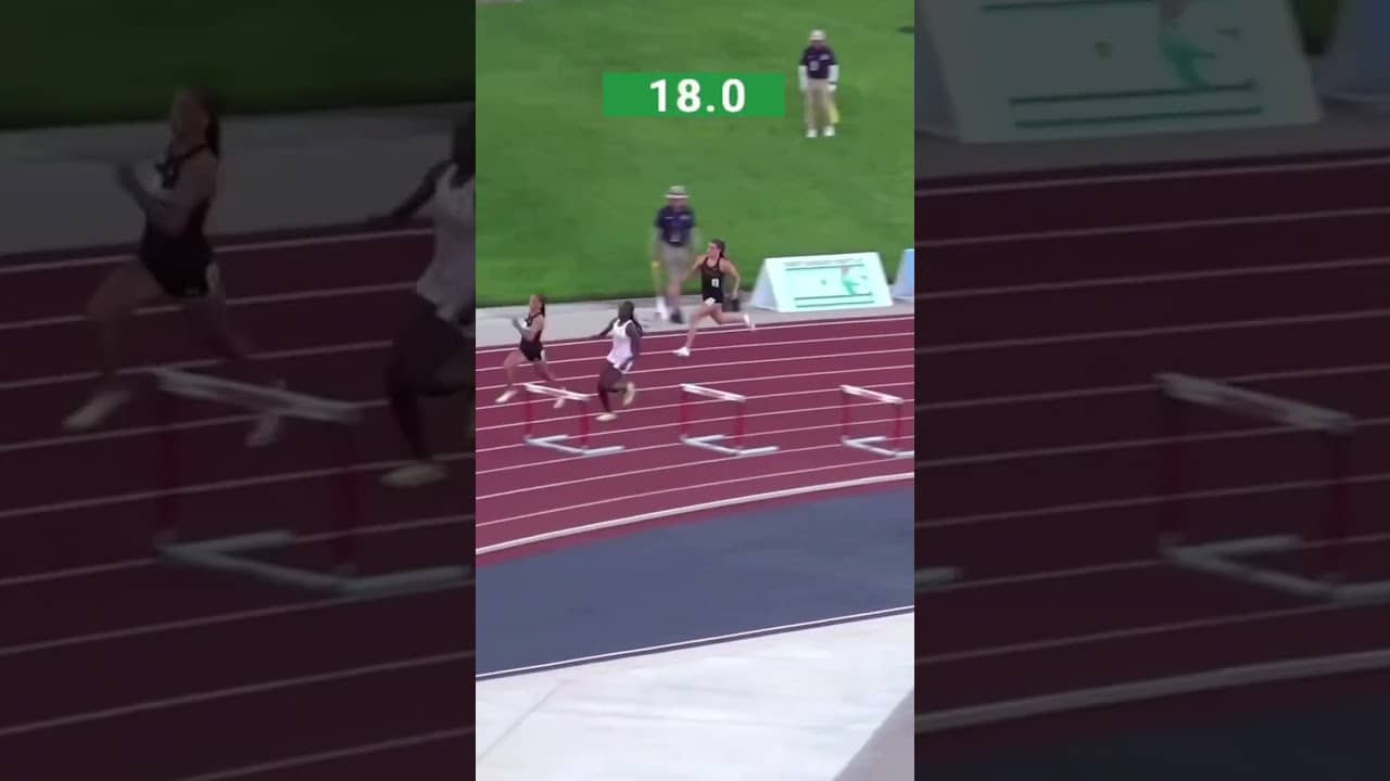39.95! Saniah Varnado ran the 5th fastest 300mH mark in U.S. high school history