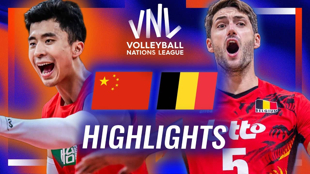 China 🇨🇳 vs. Belgium 🇧🇪 - Highlights | Week 2 | Men's VNL 2026
