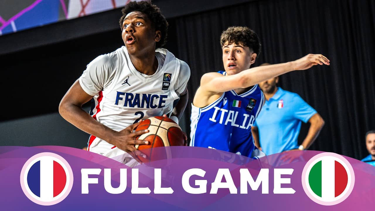 Group Phase | France v Italy | Full Basketball Game | FIBA U17 Basketball World Cup 2026