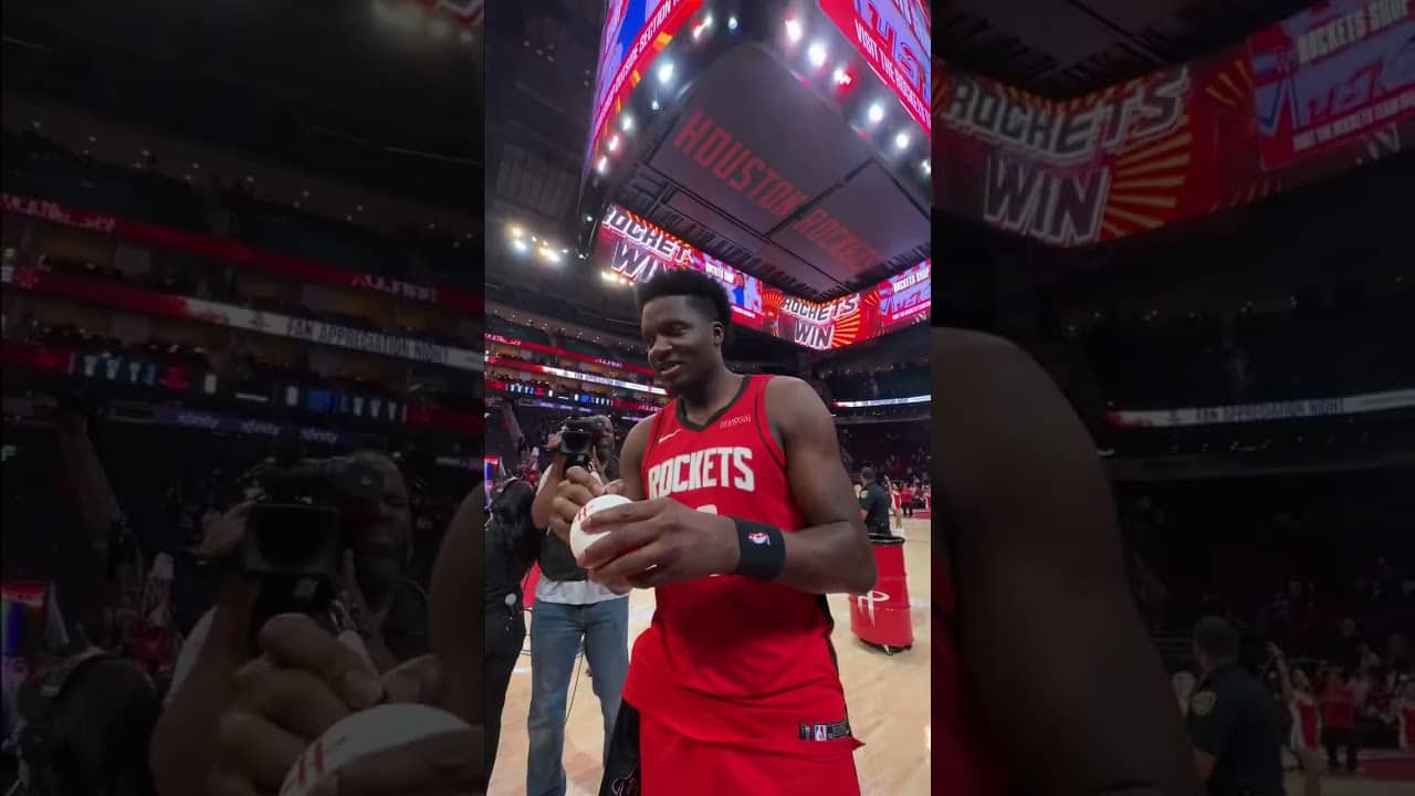 showing love to H-Town 🫶 see y’all in the playoffs! #rockets