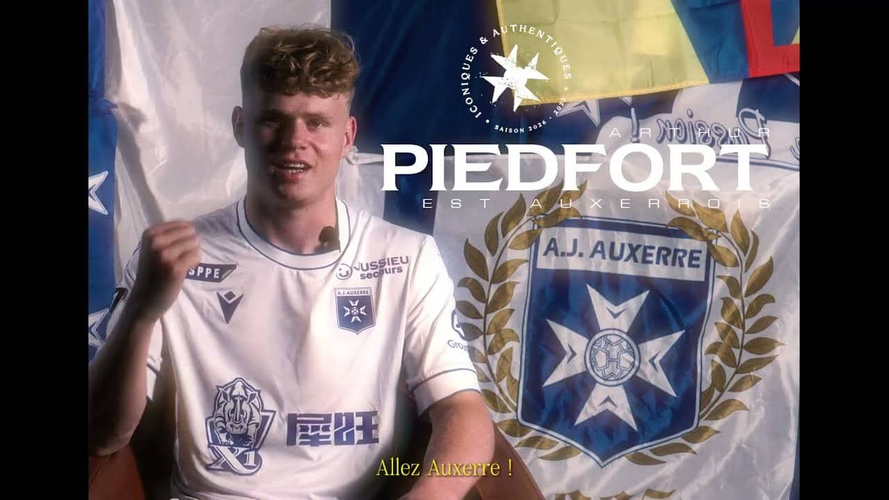 Arthur Piedfort, première recrue de l'été