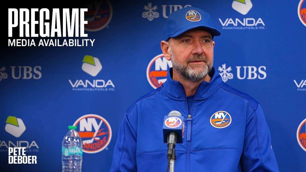 New York Islanders Pregame Availability | NYI vs OTT