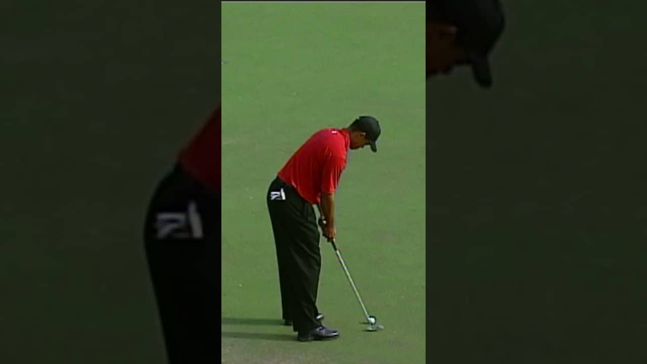 Tiger Woods knew how to go low on the Blue Monster course 🔥