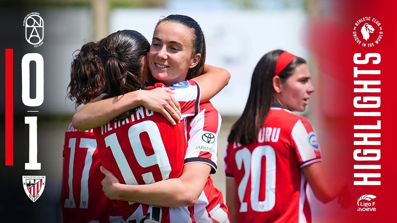 RESUMEN I FC Badalona Women 0-1 Athletic Club | Liga F 2025-26 MD27