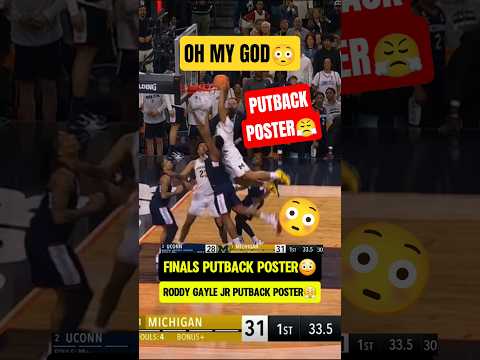 Putback POSTER in the FINALS??😳