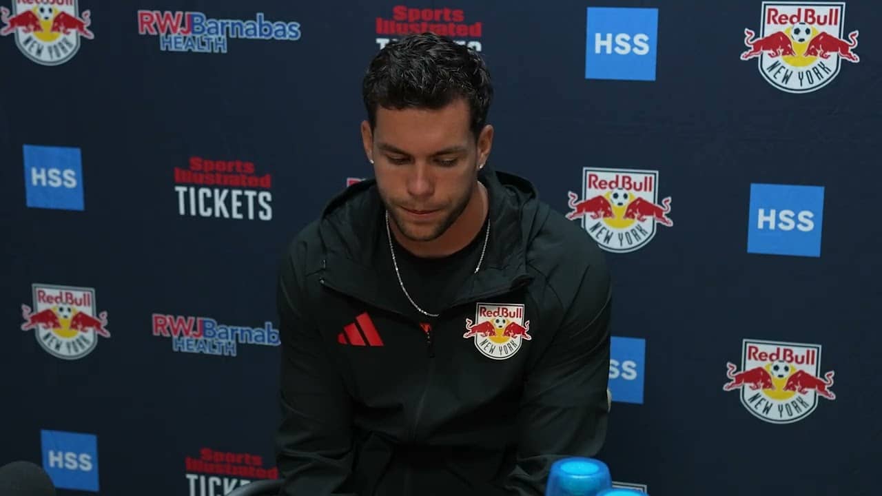 Cade Cowell On the Road Win and His First RBNY Goal | Postgame Interview