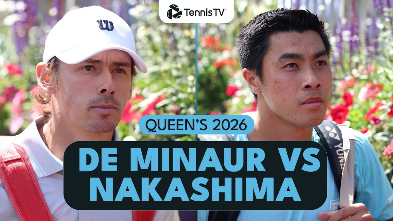 Brandon Nakashima UPSETS Alex de Minaur | Queen’s 2026 Highlights
