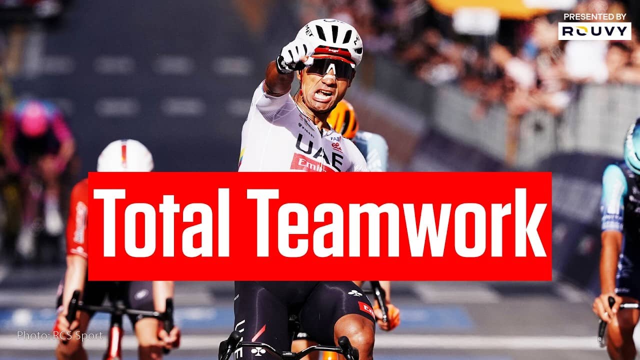 This Was A Teamwork Clinic At The Giro d'Italia 2026 Stage 4